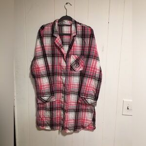 Victoria’s Secret Plaid Pink Nightgown size small